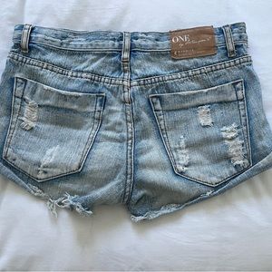 One teaspoon bandits denim shorts